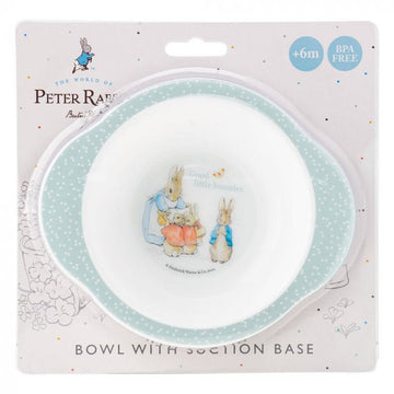 Peter Rabbit Bowl with suction base